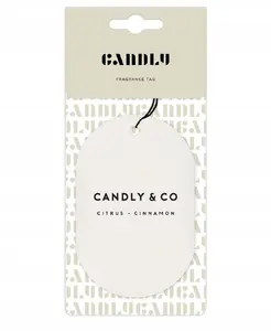 NO PEST hanging air freshener CANDLY&CO No.3 — scented car/home hanging tag