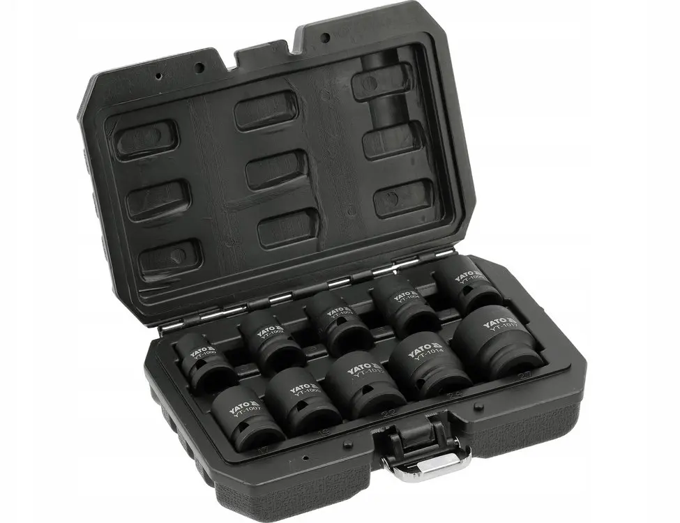 YATO triecienligzdu komplekts 1/2" 10 gab