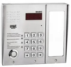 Digital Entrance Panel Book on Demand Ltd. 1062/106D with INFO module and DALLAS reader