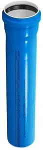 Труба MAGNAPLAST для канализации низкошумная UdBEM 160x4.9x3000 ULTRA-dB синяя