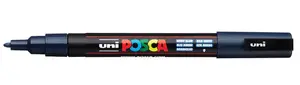 Marķieris uni mitsubishi pencil POSCA PC-3M tumši zils — akrila krāsas marķieris, 1 gab.
