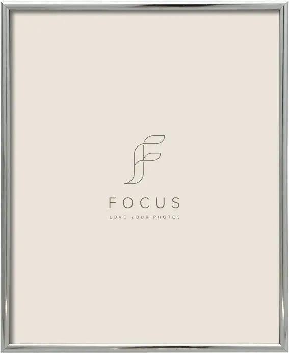 Foto rāmītis focus Lily Silver 50x70