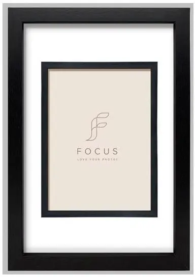 Foto rāmis Focus Marigold Black —