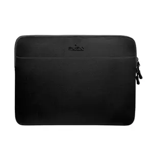 PURO Sleeve Case PUSLIMPS15BLK for 16" laptops — Neoprene, 1 front pocket, Black