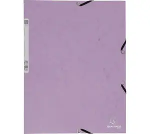 Папка Exacompta 55535E — классическая папка A4, фиолетовая