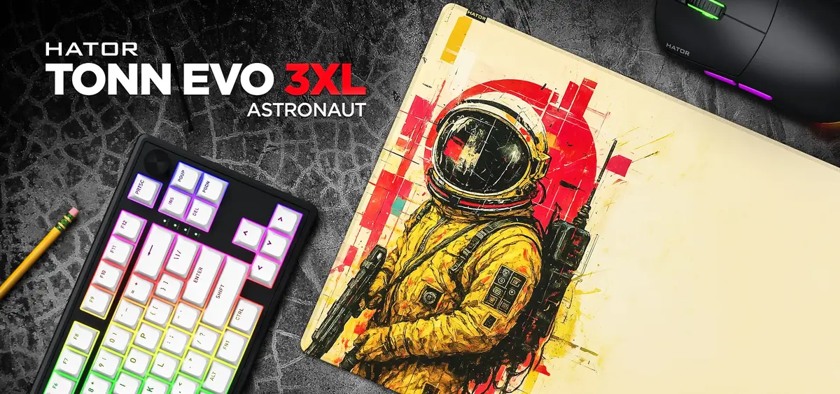 HATOR Tonn EVO 3XL Astronaut mouse pad Photo 10