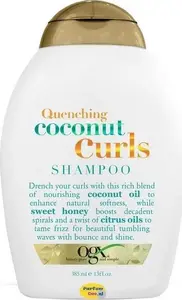 Шампунь Organix Cosmetix Quenching + Coconut Curls для кудрявых волос 385 мл