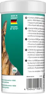 Chewable Tablets 8in1 Vitality Glucosamine with MSM for Dogs, joint support, 55 tablets