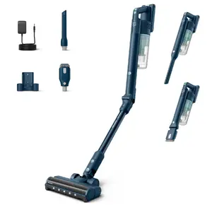 Пылесос-щётка Philips XC5242/10 — аккумуляторный, без мешка, контейнер 0.27 л, Li‑Ion 25.2 В, для твёрдых и мягких покрытий (Sage)