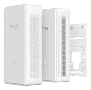 Wireless Wall Access Point TP-Link OMADA EAP775-Wall — Tri-band 2.4/5/6 GHz, 9300 Mbps, PoE, 5x RJ-45