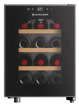 Hibrīda vīna dzesētājs Climadiff CUVEE12 —