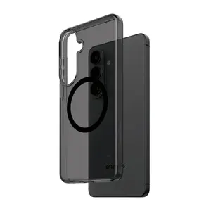 PanzerGlass CARE Smokey Case with Black Qi for Samsung Galaxy S26+ — Cover, Black