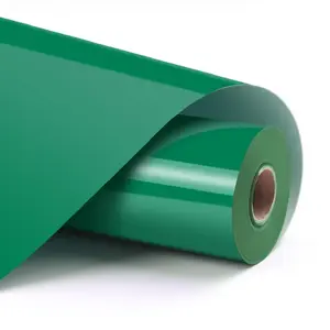 Heat transfer vinyl roll LOKLiK SG-HTV-1014-US-L-B2B – Smooth green, 305 mm x 1800 mm