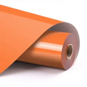 Heat transfer vinyl roll LOKLiK SG-HTV-1137-US-L-B2B — Smooth orange, 305 mm x 1800 mm