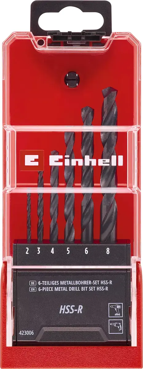 EINHELL 49423006 drill bit set — 6 pcs Photo 3