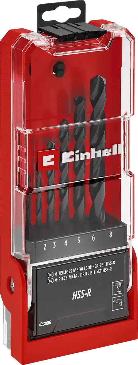 EINHELL 49423006 drill bit set — 6 pcs Photo 4