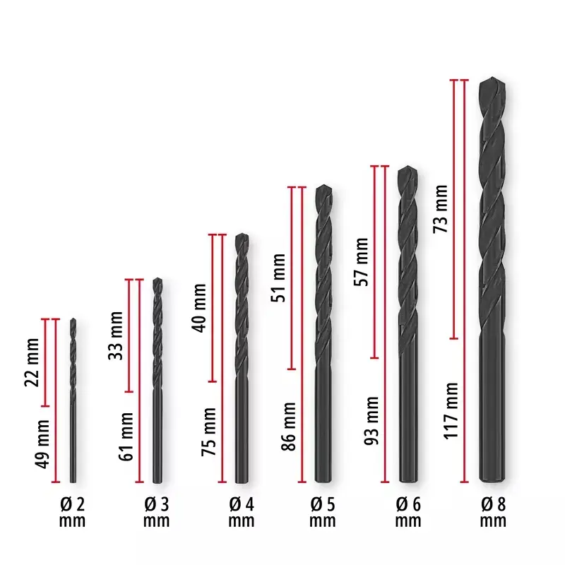 EINHELL 49423006 drill bit set — 6 pcs Photo 9