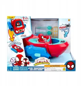 Mechanical Toy SPIDEY SPIDEY Transforming Web-Wave Cruiser — transforming action vehicle
