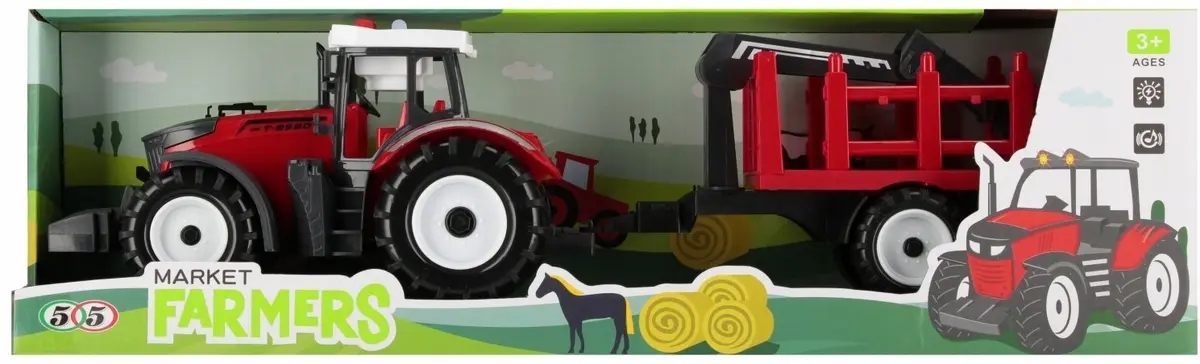 Bērnu mehāniskais traktors Mega Creative modelis