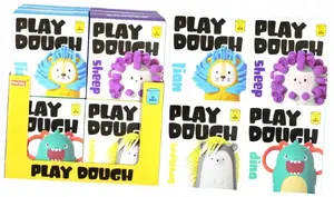 Modeling Clay Set Mega Creative LT9023 – animal shapes, assorted colors, pack 11×12×6 cm