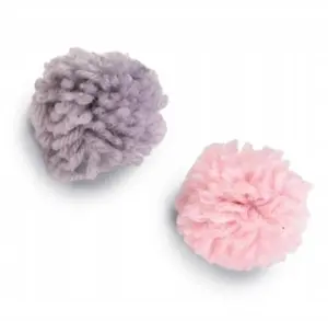 Rotaļlieta kaķim BEEZTEES Pompomiki Weniane 4 cm 2 gab. BEEZTEES