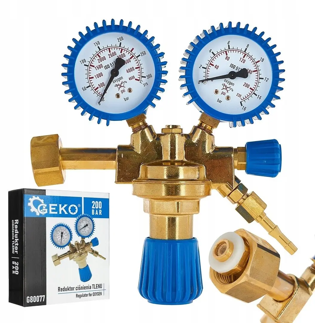 Spiediena regulators GEKO TLEN 200 BAR
