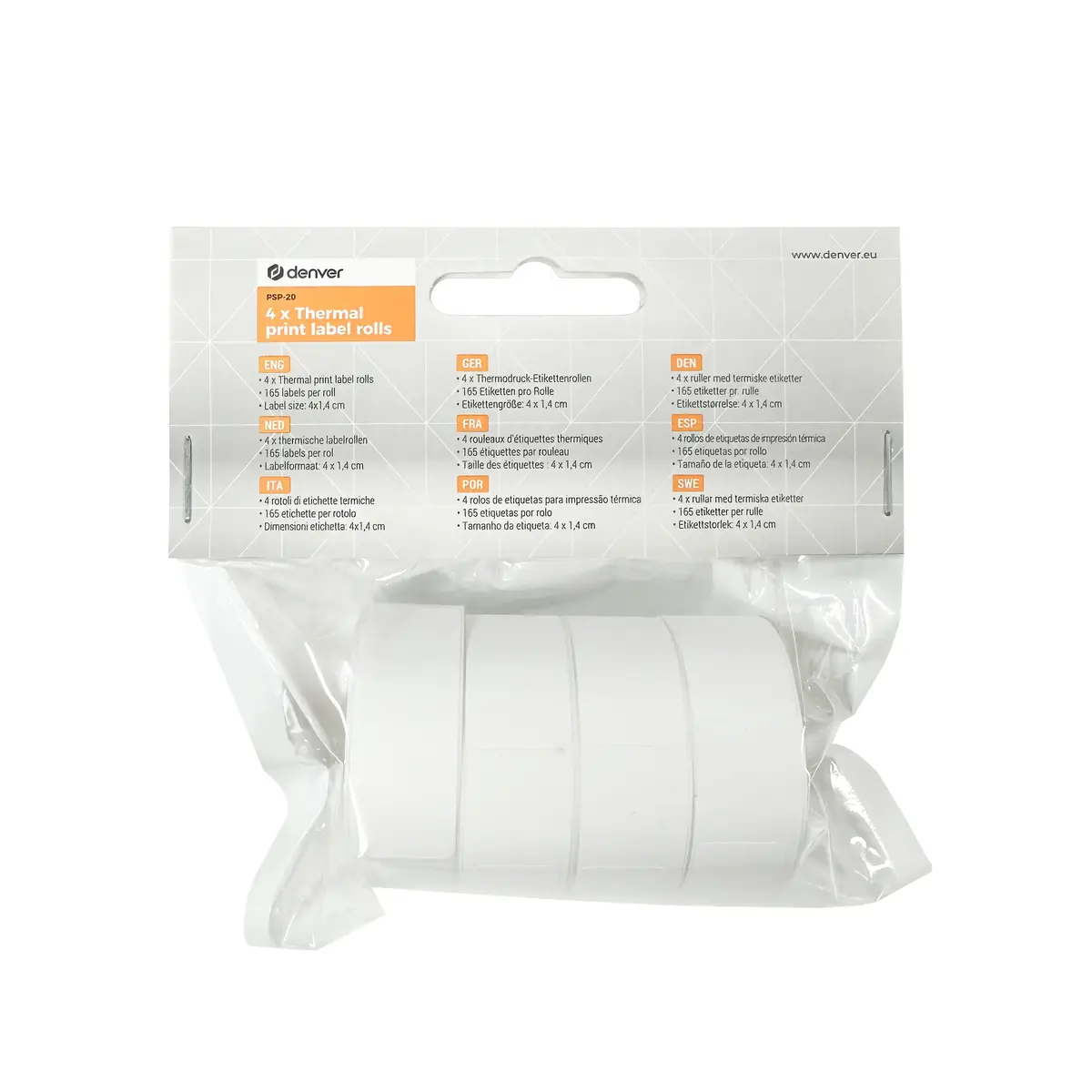 DENVER PSP-20 printing paper 40×14 mm Photo 2