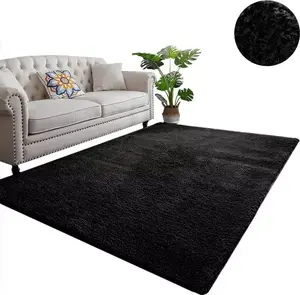 Ковер Strado Alpaca модель AlpacaBlack, ворс полиэстер, универсальный 80×150 см