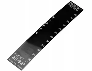 AQUA DELLA LCD akvārija termometrs EB-3906 — uzlīmējamais digitālais temperatūras rādītājs