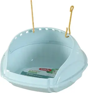 ZOLUX round toilet for guinea pig COSY blue - pet hygiene accessory