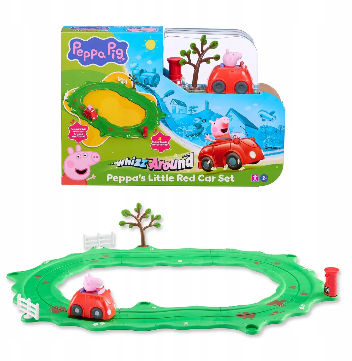 Peppa Pig Peppa Whizz Around sarkanā