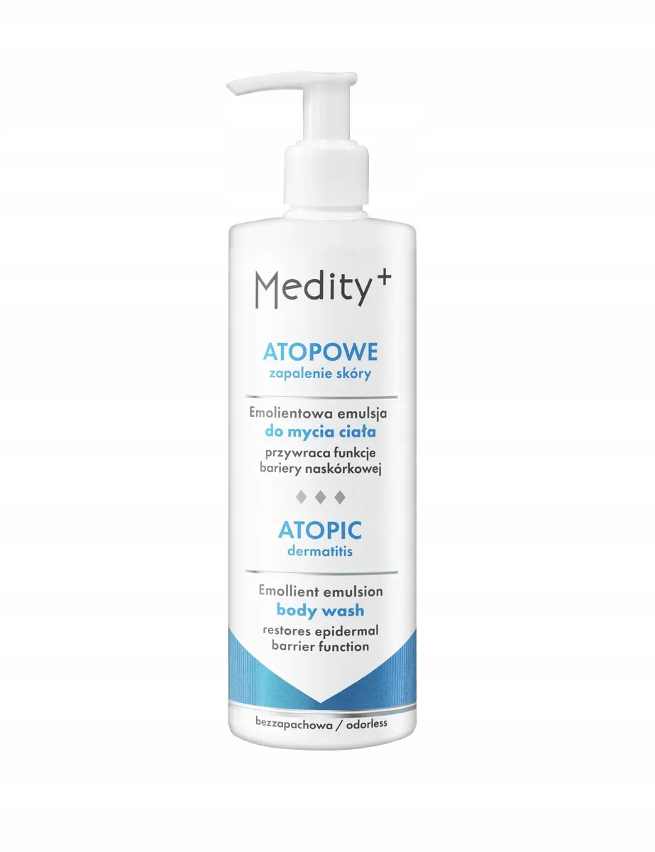 MEDITY+ emolients ķermeņa mazgāšanas emulsija atopiskam