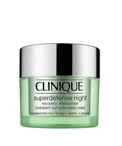 Ночной восстанавливающий крем Clinique Superdefense Night Recovery — для жирной кожи, 50 мл