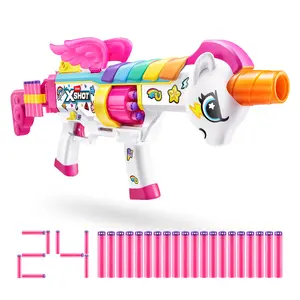 Rotaļu blasteris Zuru XSHOT Big Rizz Blastercorn — daudzkrāsains, plastmasa, šaušanas attālums 30 m, 8+