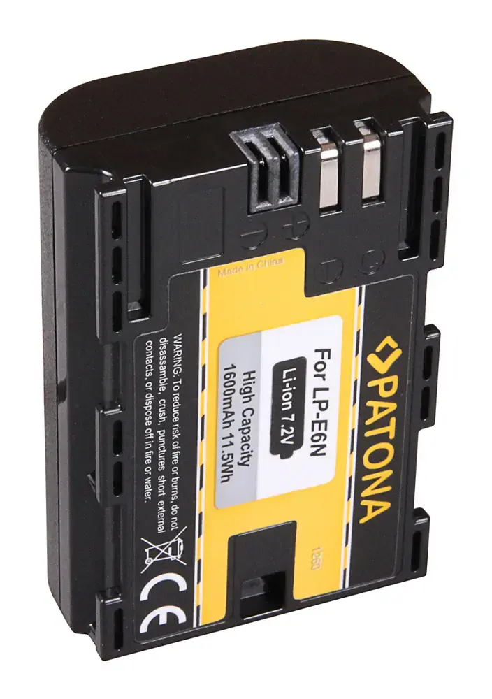 PATONA 1260 camera battery Li‑Ion 1600 mAh Photo 3