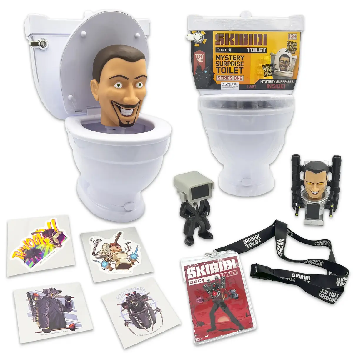 Spinmaster Skibidi Toilet Mystery Toilet action figure Photo 3