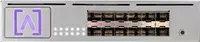 Tīkla slēdzis UBIQUITI Alta Labs S12 — 12x SFP+, Gigabit Ethernet, Web pārvaldība, PoE (19" montāža)