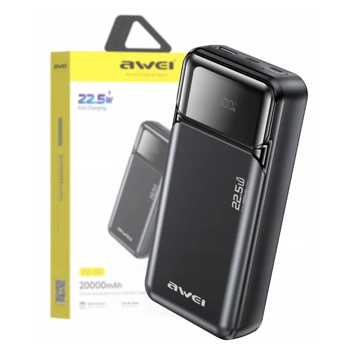 Awei PA-92 powerbank 20000 mAh 22,5W PD Photo 4