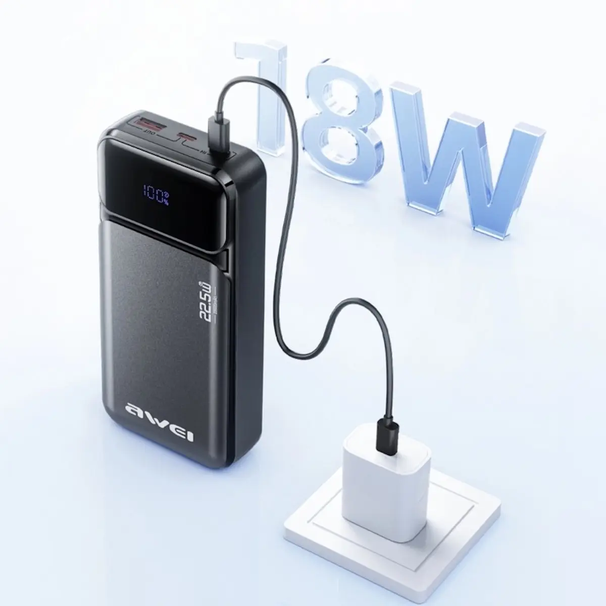 Awei PA-92 powerbank 20000 mAh 22,5W PD Photo 5