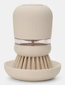 Scrub Brush BRABANTIA 252167 Plastic beige, polyester bristles, 1-piece