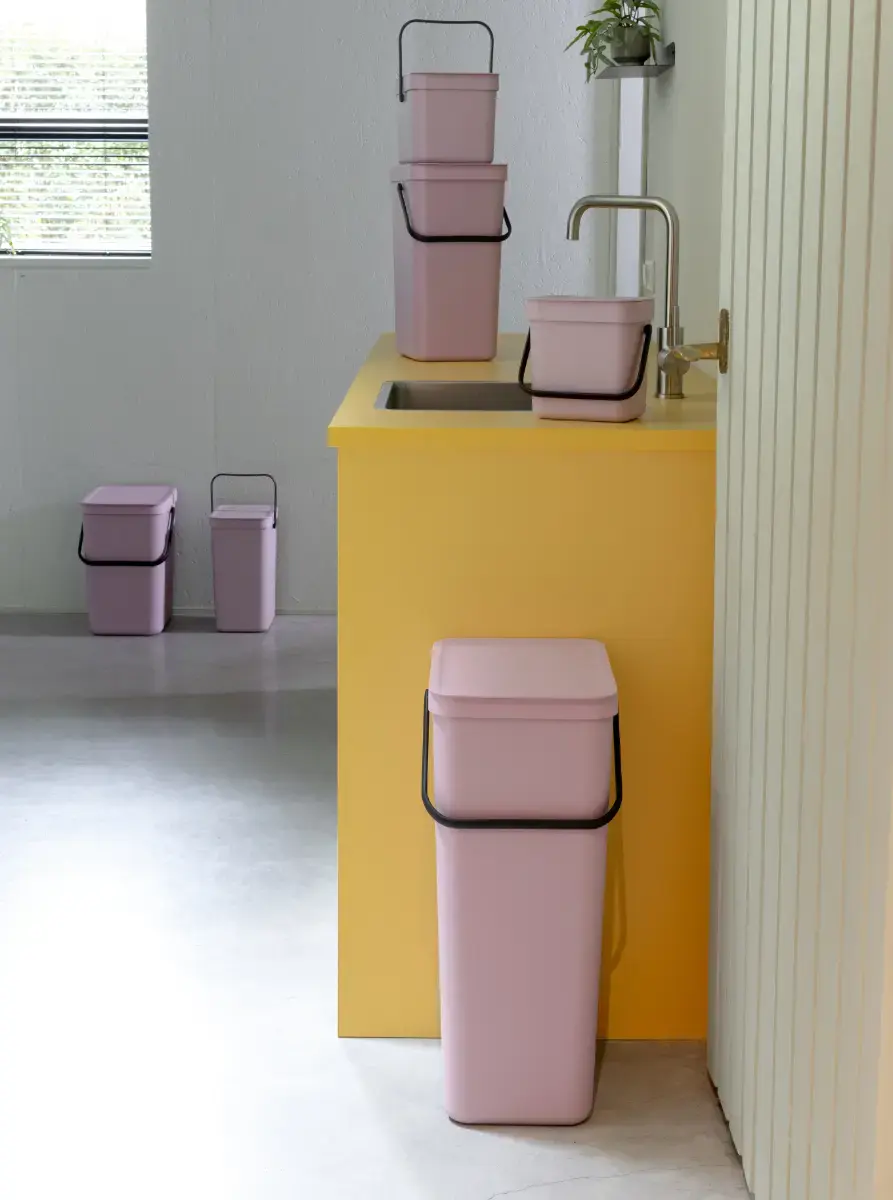 BRABANTIA Sort & Go 3 L Rectangular Waste Bin Photo 5