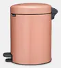 BRABANTIA NewIcon 5 L round steel trash bin Photo 3