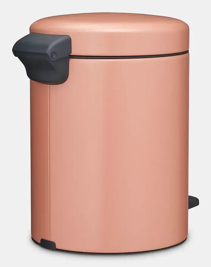 BRABANTIA NewIcon 5 L round steel trash bin Photo 4