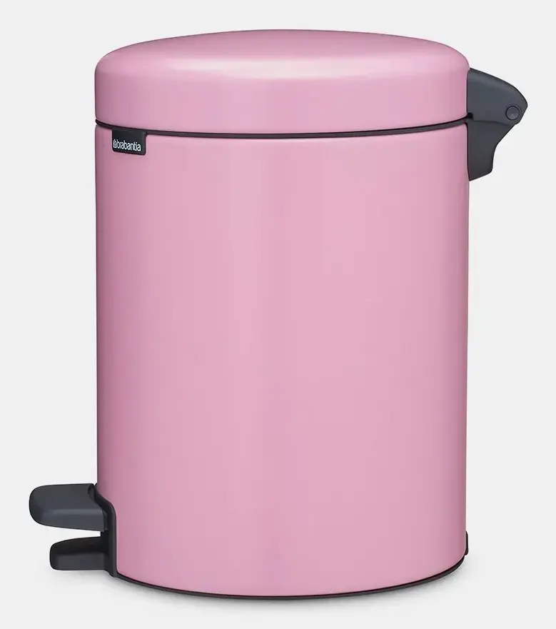 BRABANTIA NewIcon 5 L round steel trash bin Photo 3