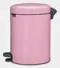 BRABANTIA NewIcon 5 L round steel trash bin Photo 3