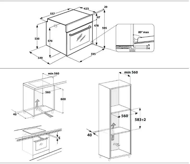 BEKO BBIS7301KSBD Встраиваемый духовой шкаф Photo 5