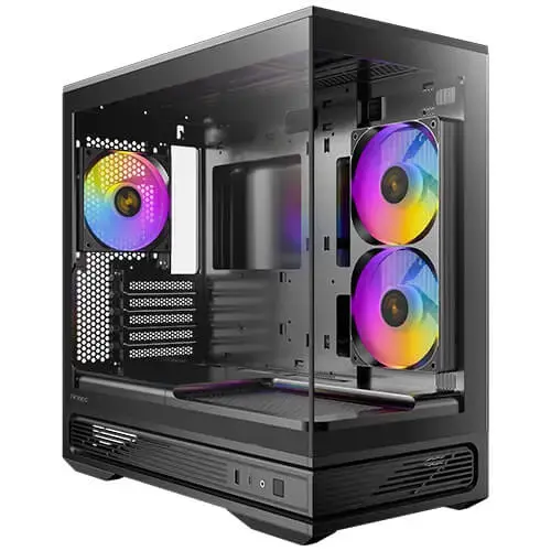Datora korpuss Antec C2M ARGB Midi Tower - melns Photo 3