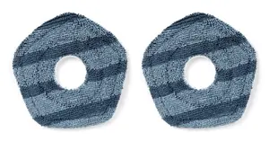 Eufy Mop Pad T29E7031 for Robot Vacuum, Blue, Pack of 2