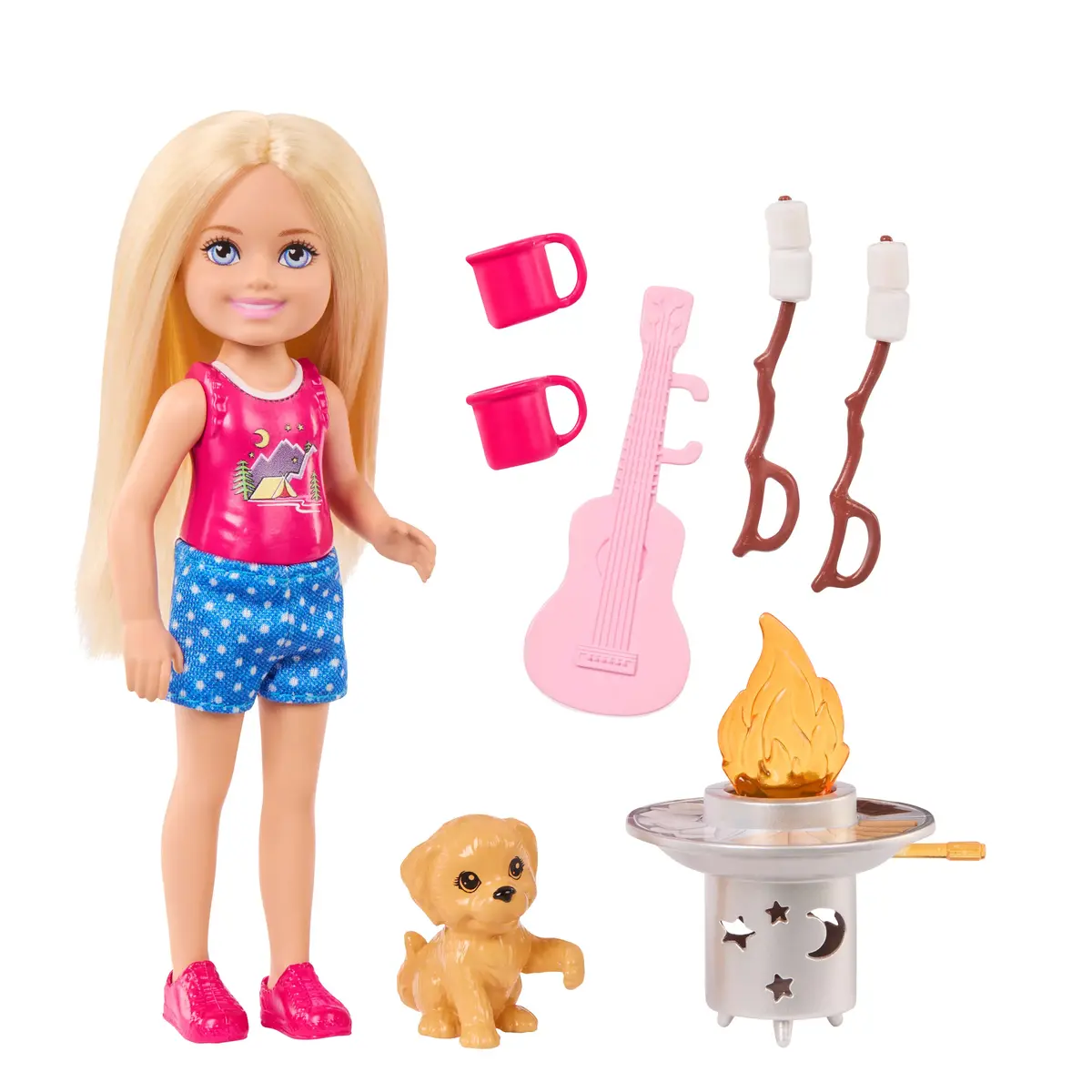 MATTEL Barbie Chelsea Outdoor Adventures mini leļļu komplekts Photo 5