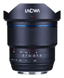 Ультраширокоугольный объектив Venus Optics Laowa 12mm f/2.8 Lite Zero-D FF для Nikon Z, 16/9 элементов/групп, 72 мм фильтр, 0,21×